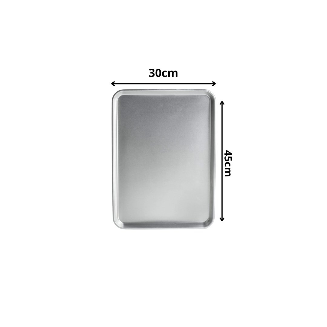 Charola Panadera de Aluminio 30X45
