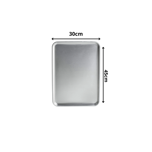 Charola Panadera de Aluminio 30X45