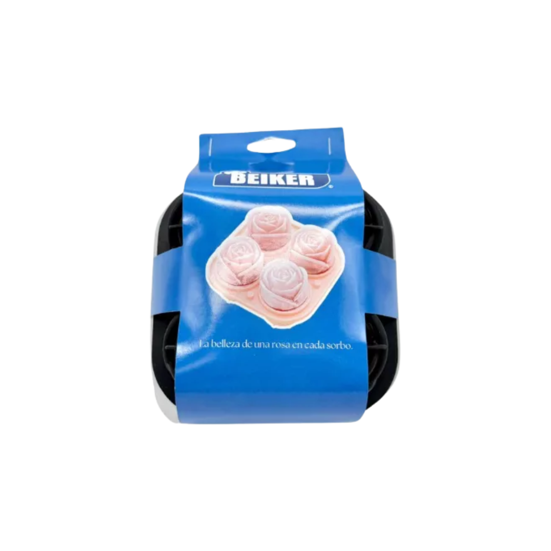 Molde Silicona Para Hielo Y Jabón En Forma De Rosa