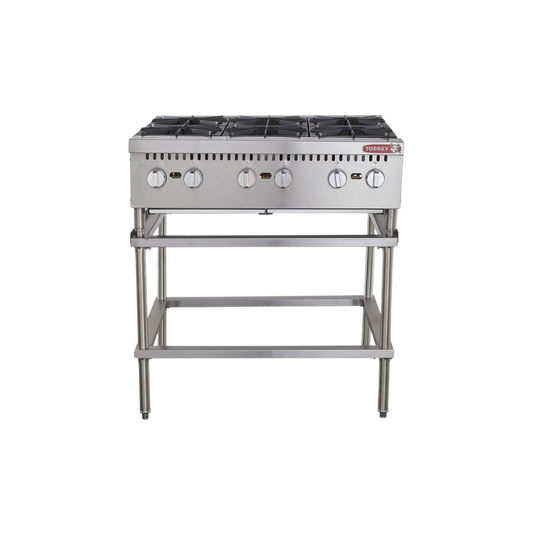 Parrilla a gas 6 quemadores PAT-6QG