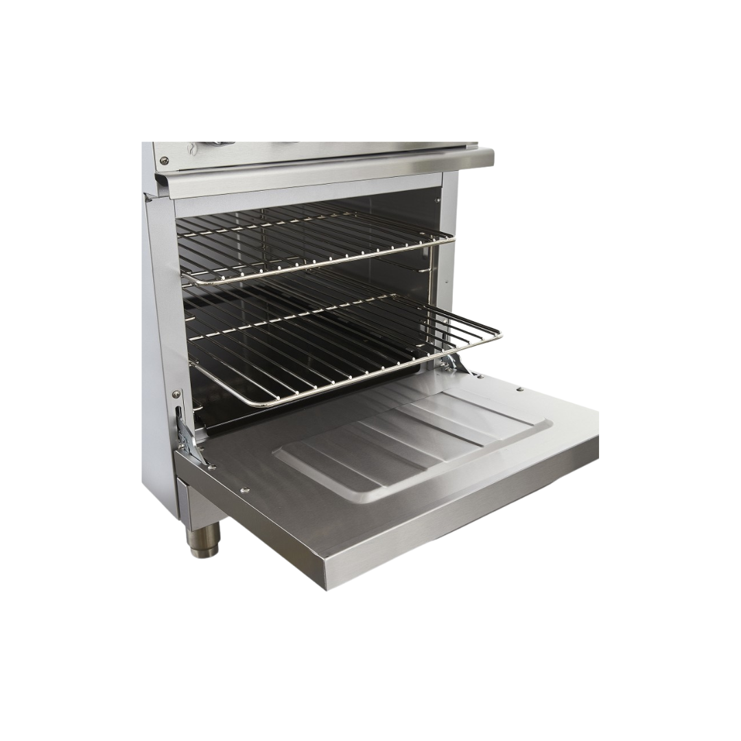 Estufa a gas 4 quemadores y horno EST-4QHG