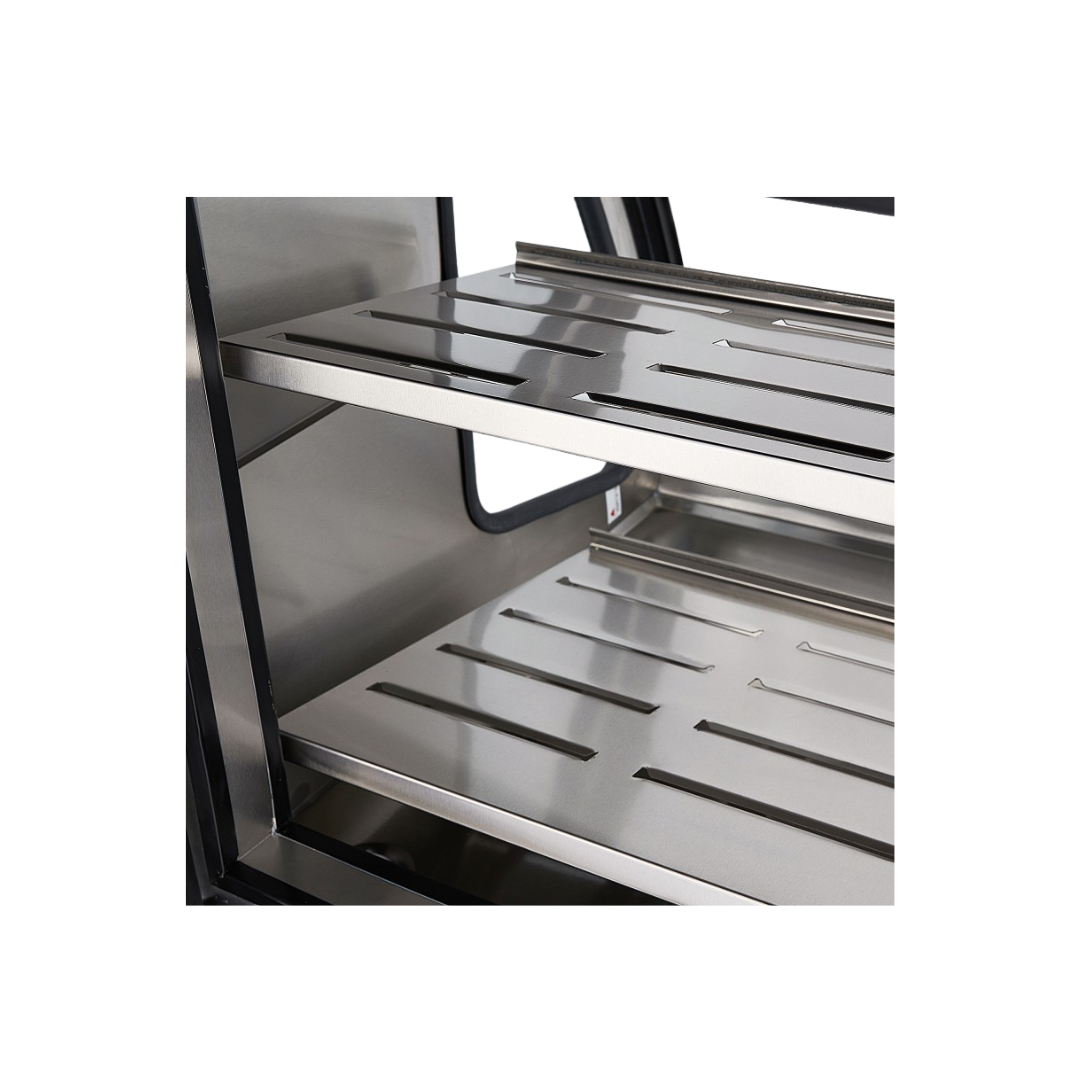 Vitrina ExhIbidora Acero Inoxidable DRD3-AI