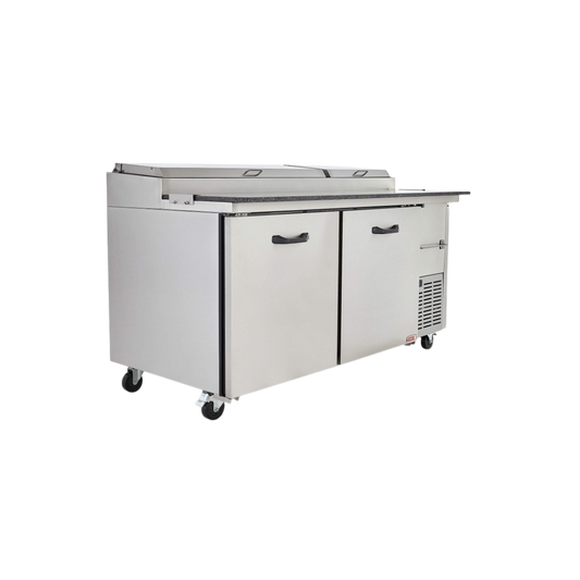 Mesa Fría Para Preparación De Alimentos De 2 Puertas