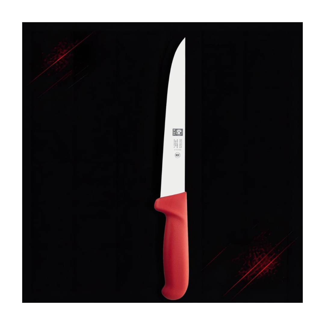 Cuchillo Recto 7” Mango Rojo