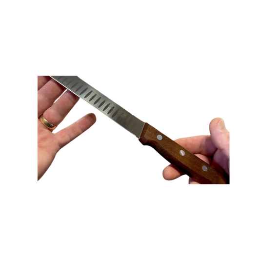 Cuchillo Para Salmon con Mango de Madera Victorinox