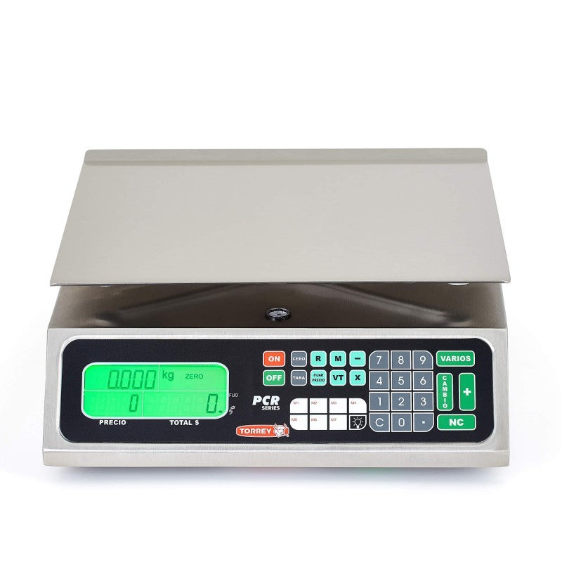 Báscula Comercial de Acero Inoxidable 0PCR20-N
