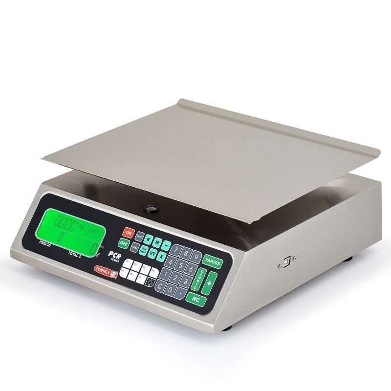 Báscula Comercial de Acero Inoxidable 0PCR20-N