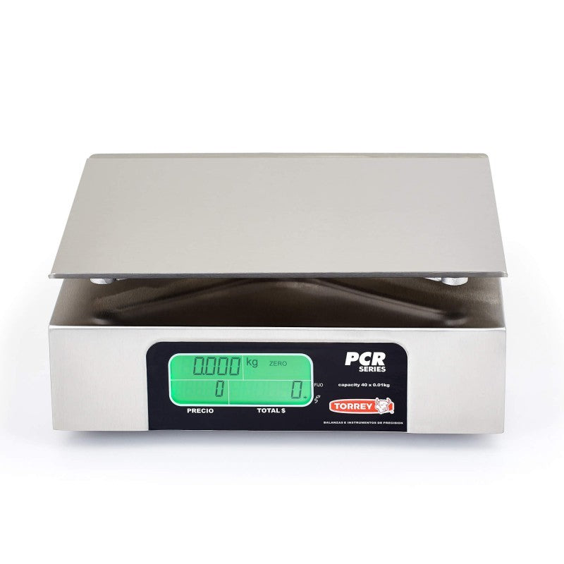 Báscula Comercial de Acero Inoxidable 0PCR20-N