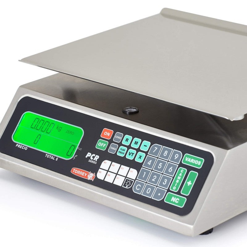 Báscula Comercial de Acero Inoxidable 0PCR20-N
