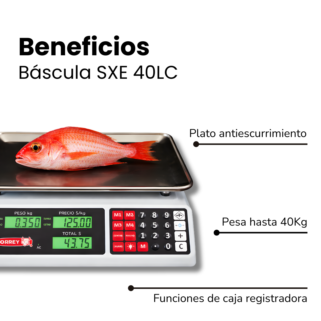 Bascula Electrónica Sxe40-LC