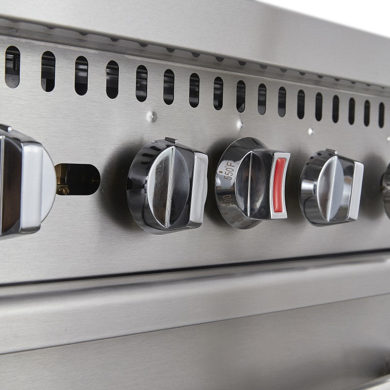 Estufa a gas 4 quemadores y horno EST-4QHG