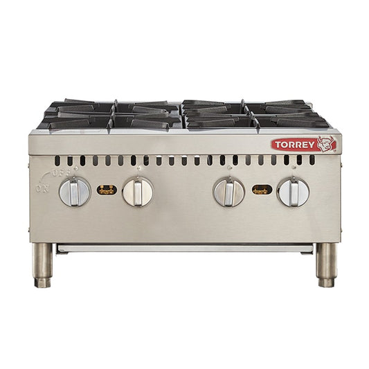 Parrilla a gas 4 quemadores PAT-4QG