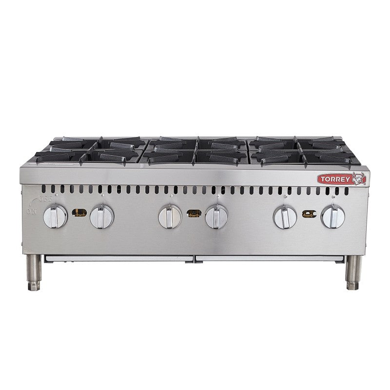 Parrilla a gas 6 quemadores PAT-6QG
