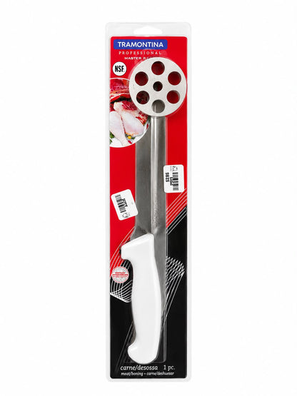Kit Carnicero 2 Cuchillos Deshuesador de 7" + Cedazo 22 6 Orificios 3/4