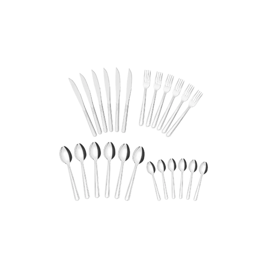 Juego De Cubiertos Buzios 24 Piezas Acero Inox Tramontina