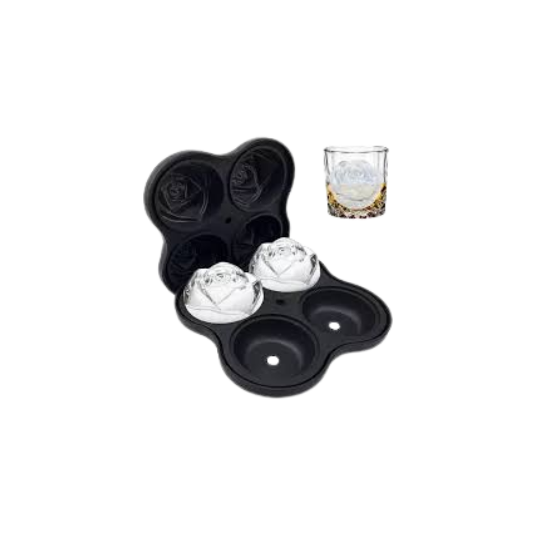 Molde Silicona Para Hielo Y Jabón En Forma De Rosa