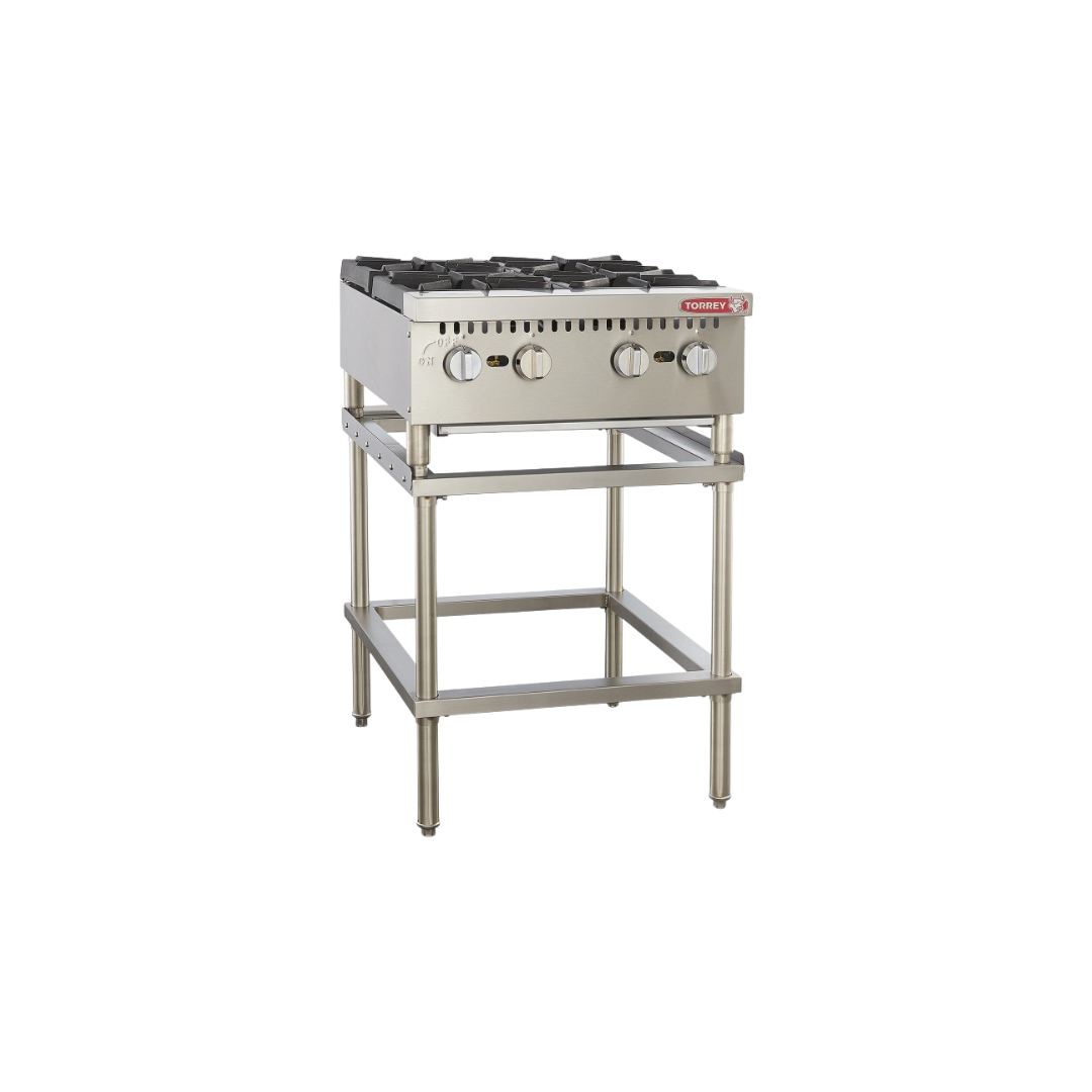 Parrilla a gas 4 quemadores PAT-4QG