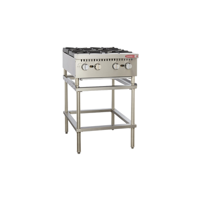 Parrilla a gas 4 quemadores PAT-4QG