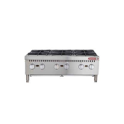 Parrilla a gas 6 quemadores PAT-6QG