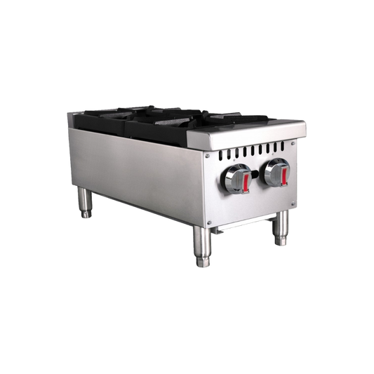 Parrilla a gas 2 quemadores PAT-2QG