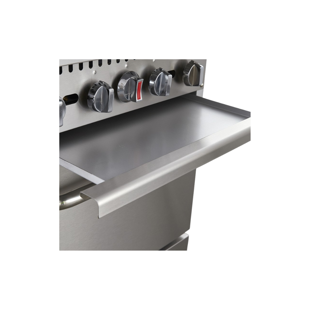 Estufa a gas 4 quemadores y horno EST-4QHG