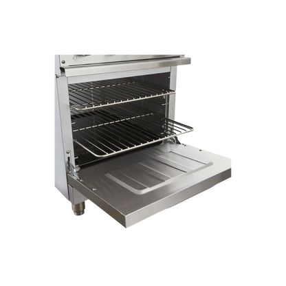 Estufa a gas 4 quemadores y horno EST-4QHG