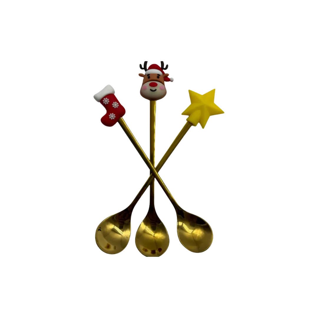 Mayoreo Set De Cubiertos Navideños