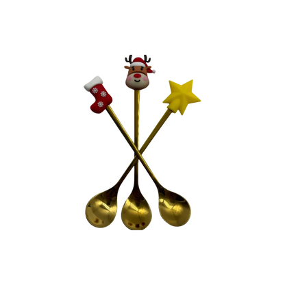 Mayoreo Set De Cubiertos Navideños