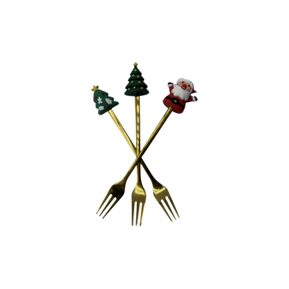 Mayoreo Set De Cubiertos Navideños