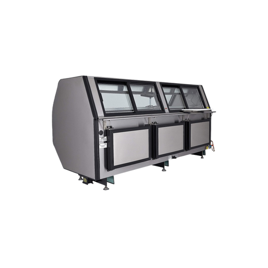 Vitrina Carnicera Exhibidora 100% Acero Inox Premium TEC250LIFT-INOX PREMIUM