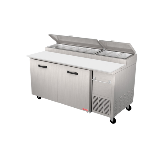 Mesa Fria Para Preparacion De Alimentos De 2 Puertas     PPT67-11R1S