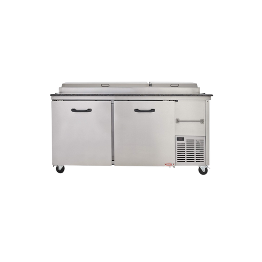 Mesa Fría Para Preparación De Alimentos De 2 Puertas