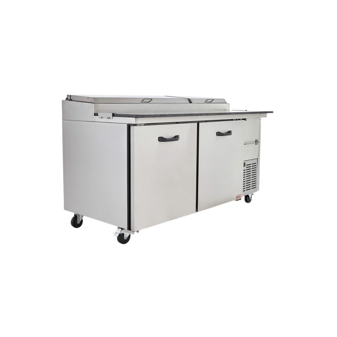 Mesa Fría Para Preparación De Alimentos De 2 Puertas