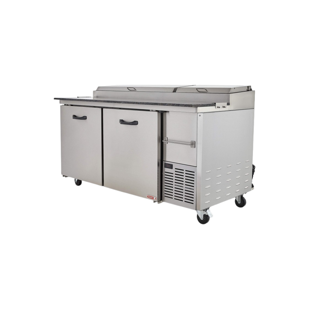 Mesa Fría Para Preparación De Alimentos De 2 Puertas