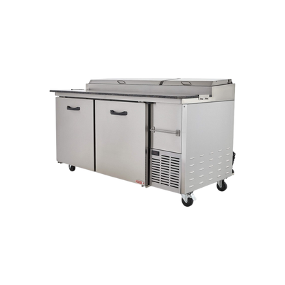 Mesa Fría Para Preparación De Alimentos De 2 Puertas