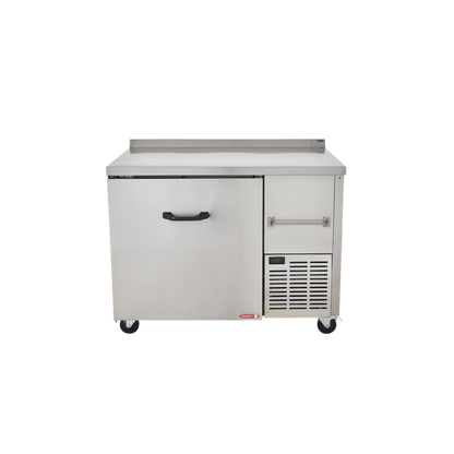 Mesa Fría Para Preparación Bajo Barra 1 Puerta    UBT01