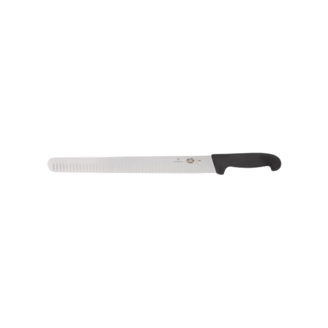 Cuchillo Para Rebanar 36cm Fibrox Negro