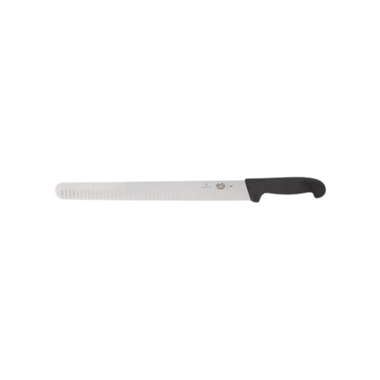Cuchillo Para Rebanar 36cm Fibrox Negro