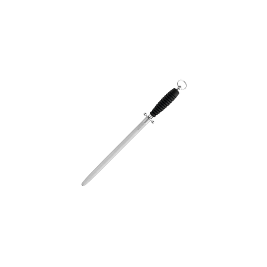 Chaira Ovalada Tope Metálico 12" Corte semi-fino