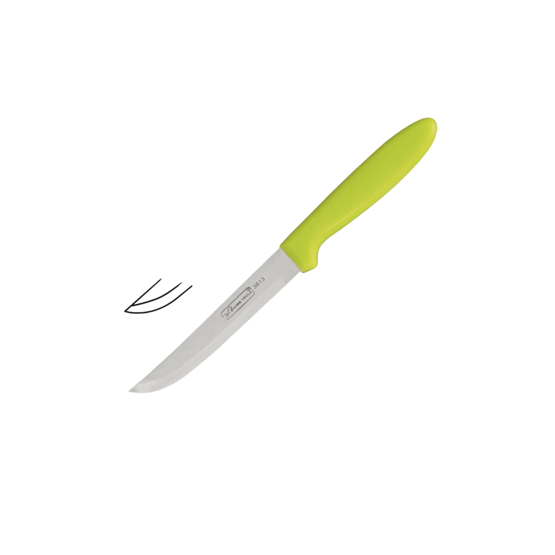 Cuchillo  Steak Liso Verde 5″