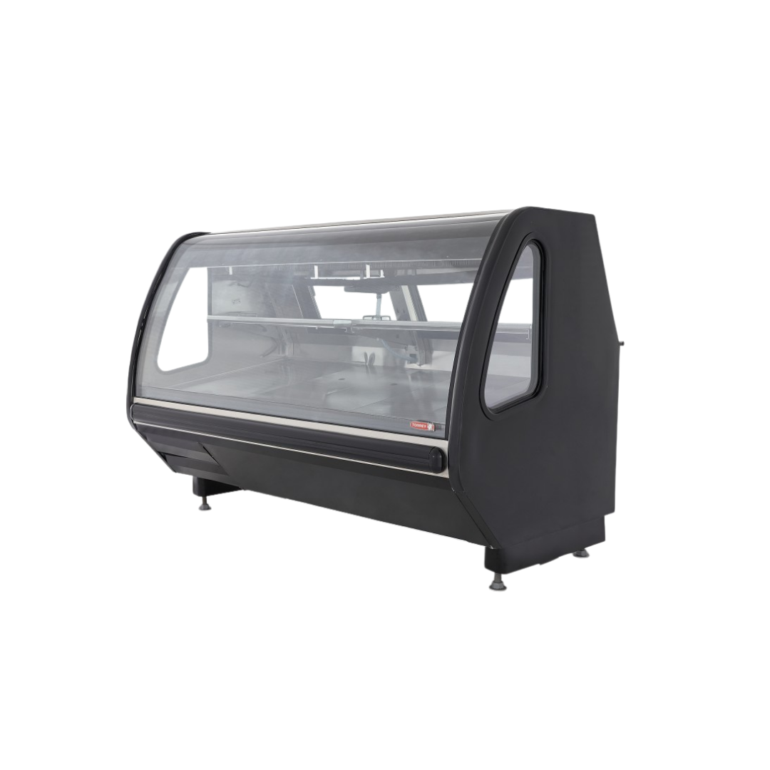 Vitrina Carnicera Negra  VCA200-N