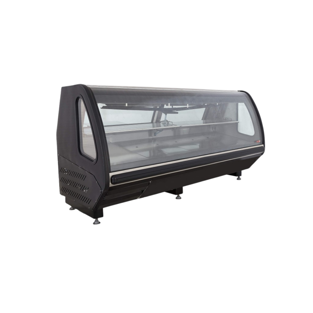 Vitrina Carnicera Negra      VCA250 N