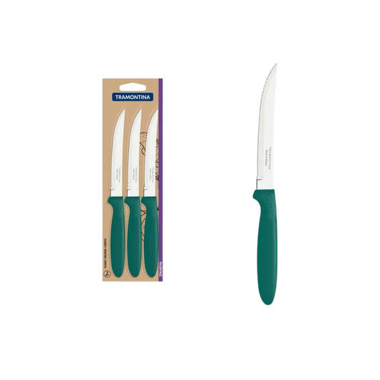 Set De Tres Cuchillos Asado