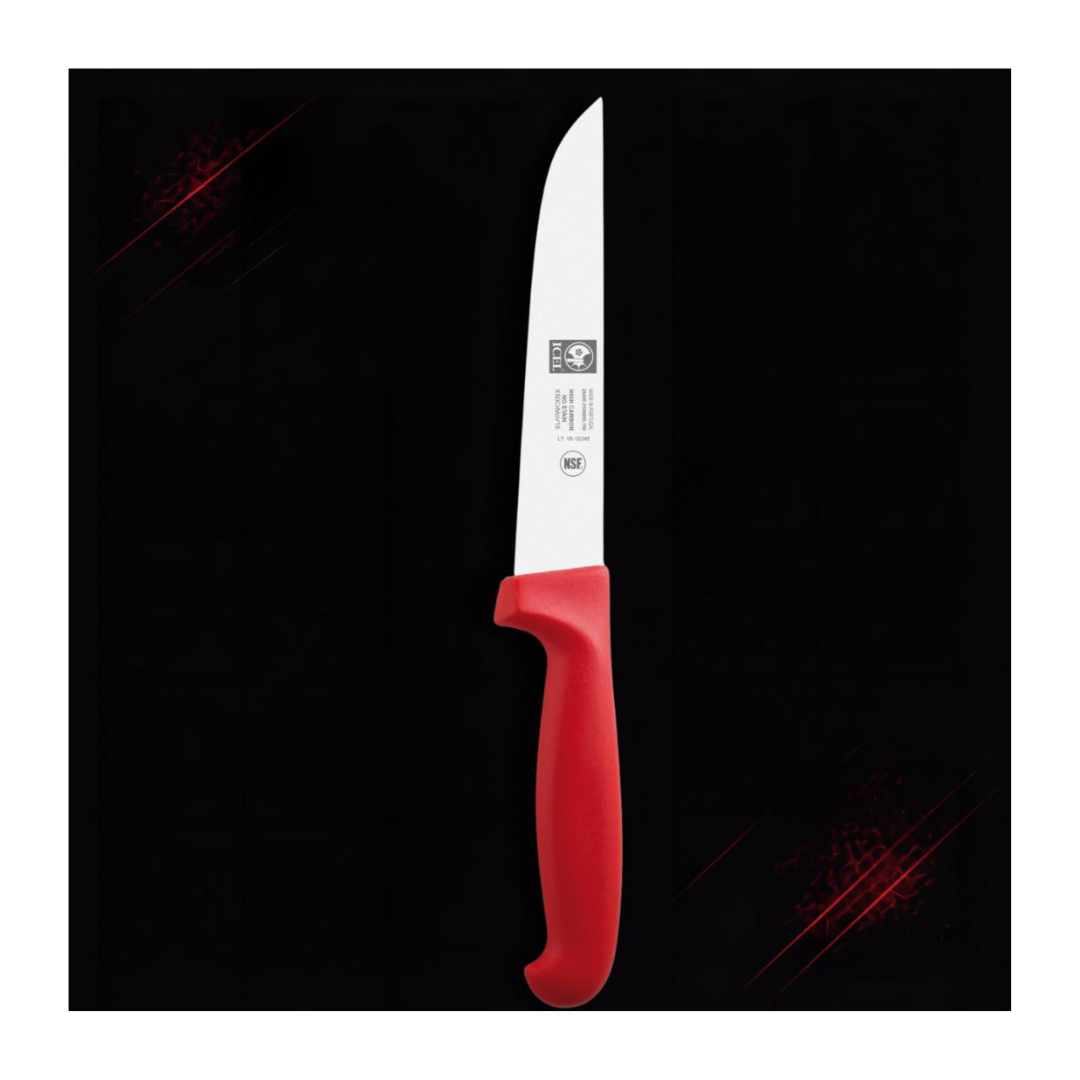 Cuchillo 8” Recto Cacha Roja