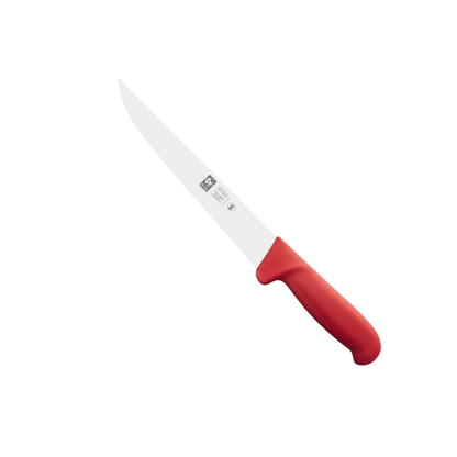 Cuchillo Recto 7” Mango Rojo