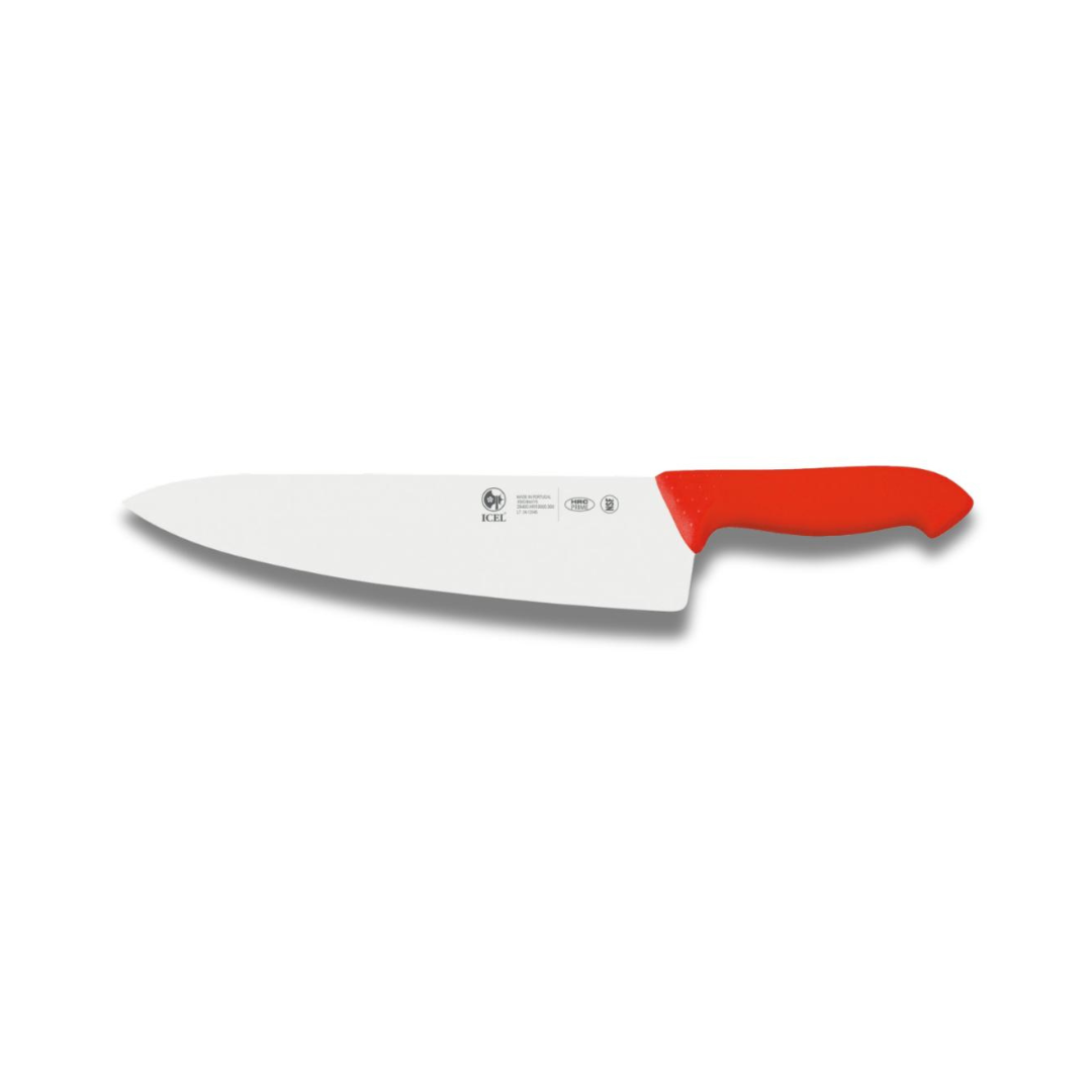 Cuchillo 12” Punta al Centro Mango Rojo PROFLEX HRC PRIME