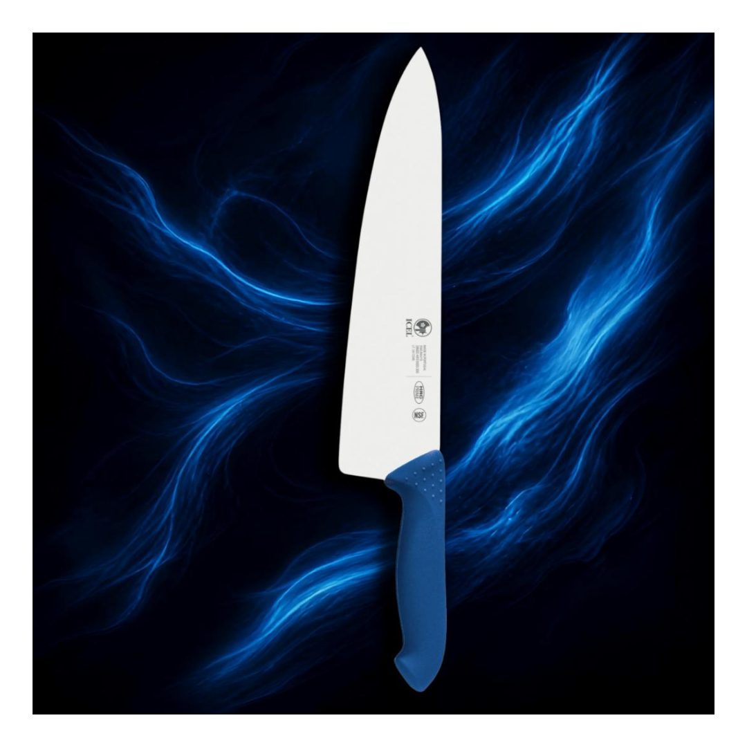 Cuchillo 12” Punta al Centro Cacha Azul PROFLEX HRC PRIME