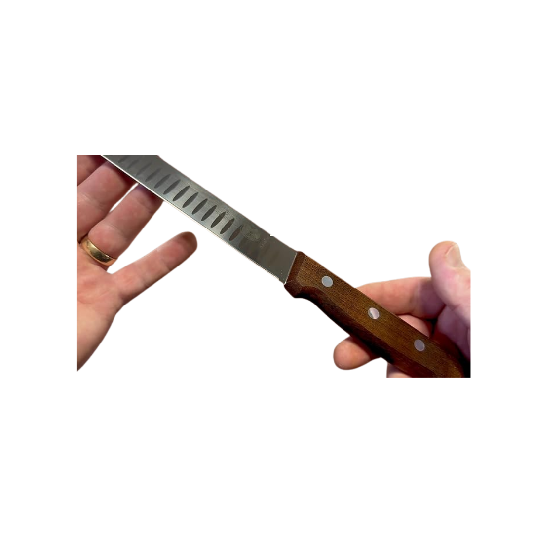 Cuchillo Para Salmon con Mango de Madera Victorinox