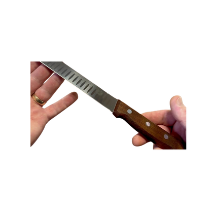 Cuchillo Para Salmon con Mango de Madera Victorinox