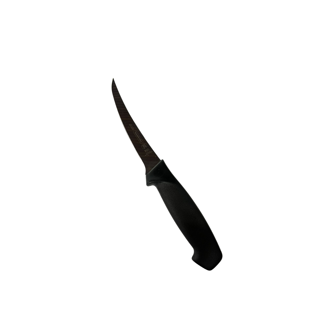 Cuchillo Deshuesar 6" Curvo Super Flexible Negro